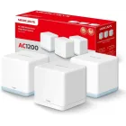 Pack de 3 MERCUSYS Halo H1200G - WiFi Mesh Dual Band AC1200