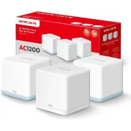 Pack de 3 MERCUSYS Halo H1200G - WiFi Mesh Dual Band AC1200