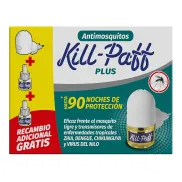 Insecticida Eléctrico Antimosquitos KILL-PAFF - 90 Noches