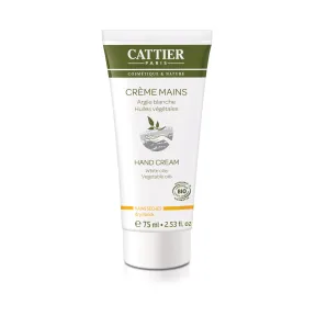 Crema de manos Cattier - 75 ml para manos secas