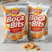 Bolsas Lay's Bocabits, Snack de trigo sabor carne 75gr.