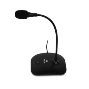Micrófono Sobremesa Negro NGS MS-115