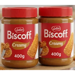 Crema para Untar Lotus Biscoff 400g (2 unidades)