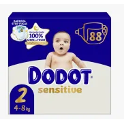 Pañales Sensitive talla 2 de 4 a 8 kg para recién nacidos