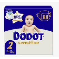 Pañales Sensitive talla 2 de 4 a 8 kg para recién nacidos