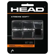 Overgrips Negros Head Xtreme Soft para Raquetas de Tenis