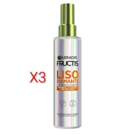 Spray de Brillo y Suavidad X3 Garnier Fructis Liso Diamante