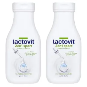 Lactovit Gel 2 en 1 Sport - Ducha y Champú 250 ml