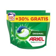 Detergente Líquido Ariel Todo En 1, 105 Cápsulas para Lavadora