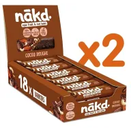 Nākd. Barritas Raw Cocoa Delight 18x35g (2 Packs)