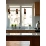 Lámpara de techo Klimt cobre E27 en oferta flash