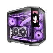 Caja ATX Mars Gaming MC-3TCORELCD, Triple Cristal Templado