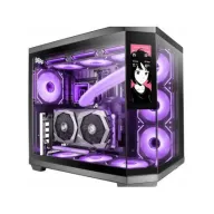 Caja ATX Mars Gaming MC-3TCORELCD, Triple Cristal Templado