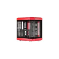 Caja ATX Mars Gaming MC-3T, Triple Cristal Templado Rojo