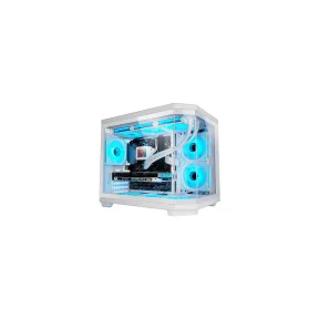 Caja Micro-ATX Mars Gaming MC3T CoreM - Triple Cristal Templado
