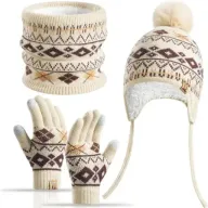 Conjunto de invierno para niños de 3 piezas