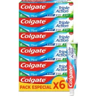 Pasta de dientes Colgate triple acción 6x75ml