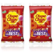 Chupa Chups Original de Caramelo con Palo - 240 Und. Variados