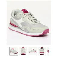 Raven Satin Wn de Diadora - gris y blanco