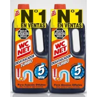 Desatascador Turbo Wc Net 2 Unidades 1L (4,86€/unidad)