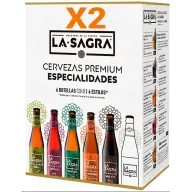 Caja de 6 botellas de 330 ml - Pack Degustación 2 X