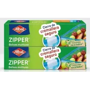 24 Bolsas Zipper 1 Litro Multiuso Albal, 2 X Paquete