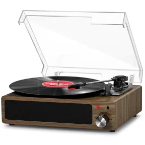 Tocadiscos vintage FYDEE para una experiencia musical única