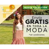 Envío gratis en moda en Carrefour del 10 al 14 de abril