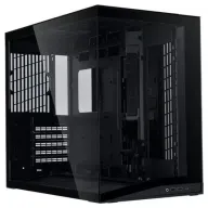 Torre ATX Lian Li O11 Mini V2 en blanco y negro de aluminio