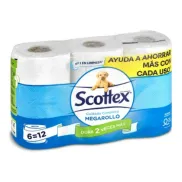 Scottex 6 unidades megarollo: regalo por compras +50€