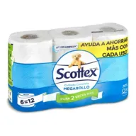 Scottex 6 unidades megarollo: regalo por compras +50€