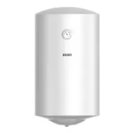 Termo eléctrico vertical Svan 80L 1500W blanco con termómetro