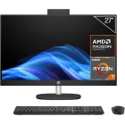 Ordenador HP All-in-One 27" FHD con AMD Ryzen 7 y 16GB RAM