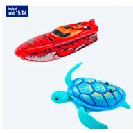 ZURU Robot Alive: Barco, Tortuga y Pez - Juguete Interactivo