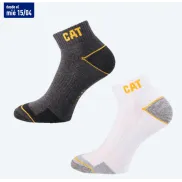 Calcetines de trabajo CAT - 3 pares, talla 35 a 46