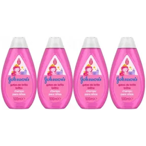Shampoo Brillo y Fuerza JOHNSON’S Kids 4x500ml