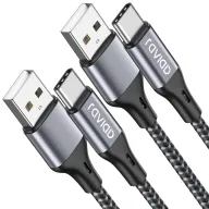 Cable Cargador USB C 3M 2Pack, Carga Rápida y Nylon