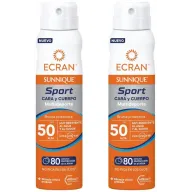 Bruma Protectora SPF 50 Ecran Sunnique Sport 2x75ml