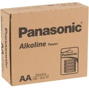 Pilas AA Alcalinas Panasonic POWER - Pack de 48 Unidades