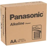 Pilas AA Alcalinas Panasonic POWER - Pack de 48 Unidades