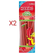 200g de Geles Dulces Haribo Balla Stixx Fresa