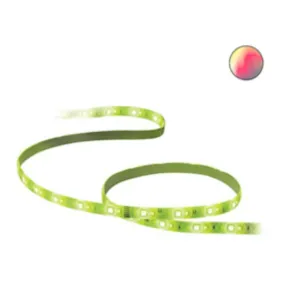 Iluminación RGB inteligente Wi-Fi y Bluetooth, Tira LED 2m