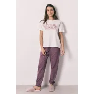 Pijama Star Wars de algodón largo manga corta, XS a XXL