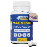 120 cápsulas de Magnesio Complex Triple Acción (4 meses)