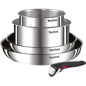 Juego de Sartenes y Cazos Tefal Ingenio Emotion 2428 cm