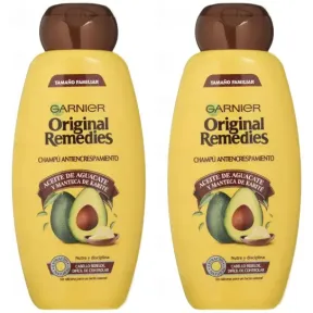 Champú Garnier Original Remedies 2x 600 ml