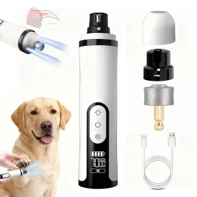Molinillo de Uñas Silent Groom Pro con LED y Batería 2000 mAh