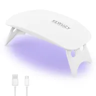Mini Lámpara UV para Uñas de Gel con Temporizador KEWUZY