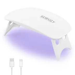 Mini Lámpara UV para Uñas de Gel con Temporizador KEWUZY