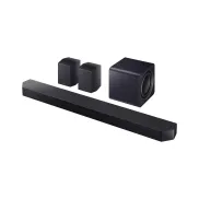 Barra de sonido Samsung HW-Q990FZF con subwoofer y altavoces traseros